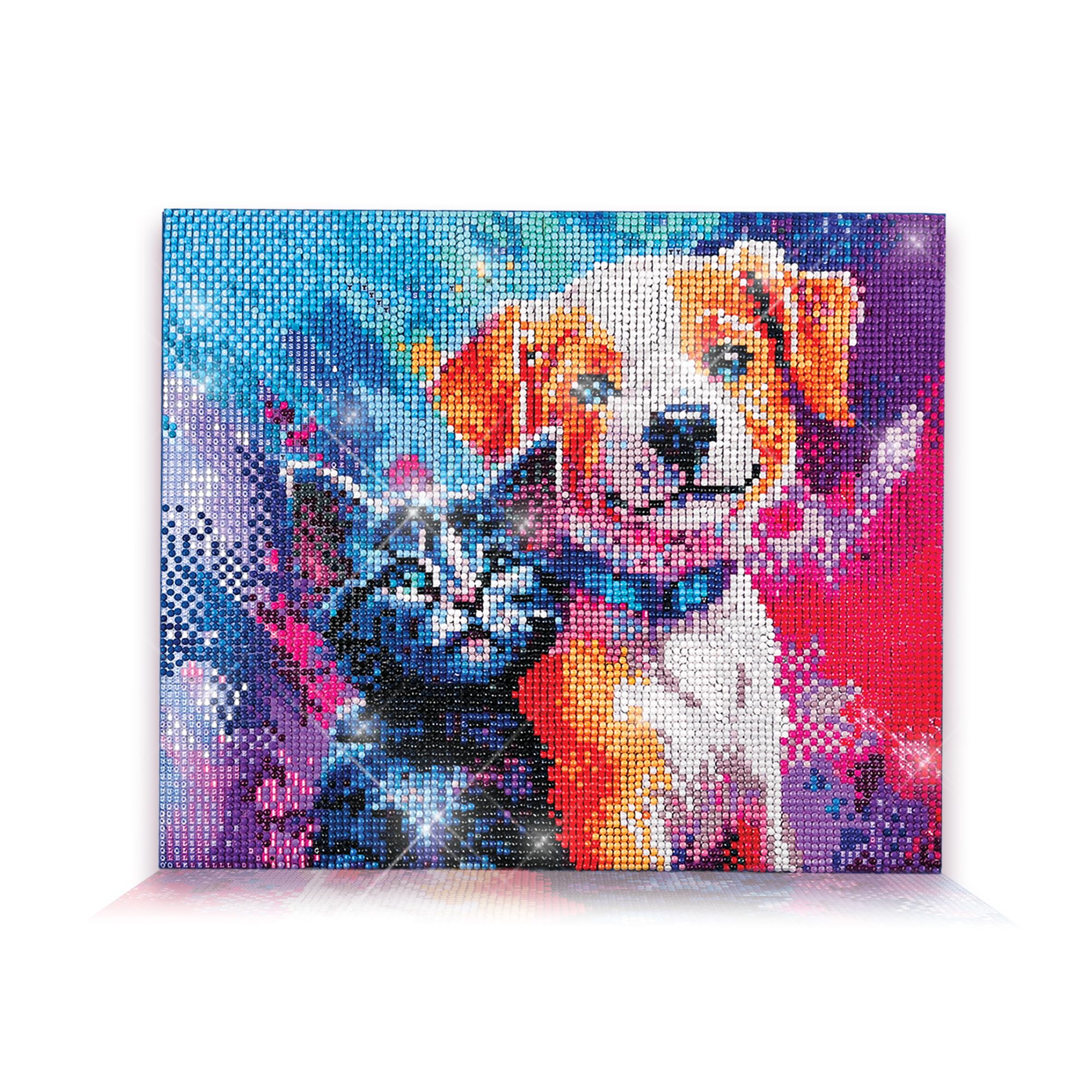 T*o様 DIY Diamond Art Kit ステンドグラス猫箱傷あり中身は Amazon.com: ArtSkills Diamond Art Kit, Diamond Painting on Framed